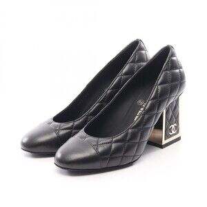 Chanel Matelasse Pumps Heels Shoes #35 #339406C86B